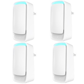 KLVEU Air Ionizer for Home Plug In Negative Ion Air Purifier Portable Filterless Air Cleaner for Home,Office Bedroom,Bathroom (4PCS)
