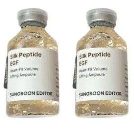 Ingredient Editor Melting Thread Lifting Elasticity Ampoule 40ml 2pcs Silk Peptide EGF Heart Fit Volume (Lkn) / 성분에디터 녹는실 리프팅 탄력 앰플 40ml 2개 실크 펩타이드 EGF 하트핏 볼륨 (Lkn)