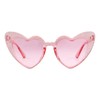 GIFIORE Heart Sunglasses for Women Trendy Cat Eye Heart Shaped