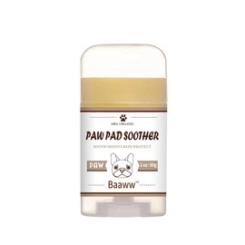 Baaww Natural Revitalizing Dog Paw Balm | Protect, Nourish & Repair Paws from Pavement, Dryness, & Spring Adventures - 1.75 oz Healing Paw Balm for Dogs, Soothes Dry Paws, Anti-Itch, Dog Cream