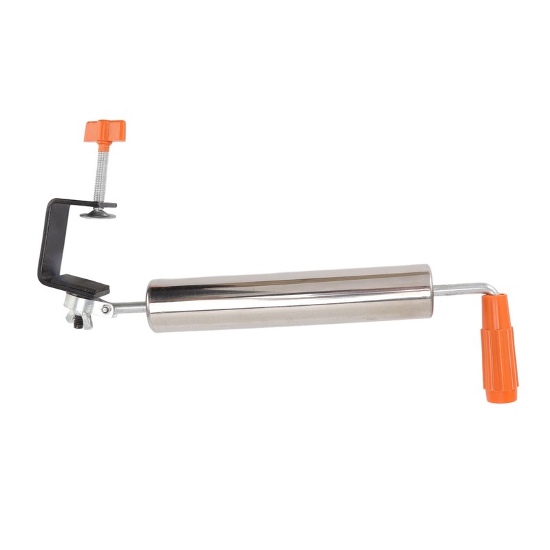 Rolling Pin Stainless Steel Dough Roller Fixed 360° Rotation for