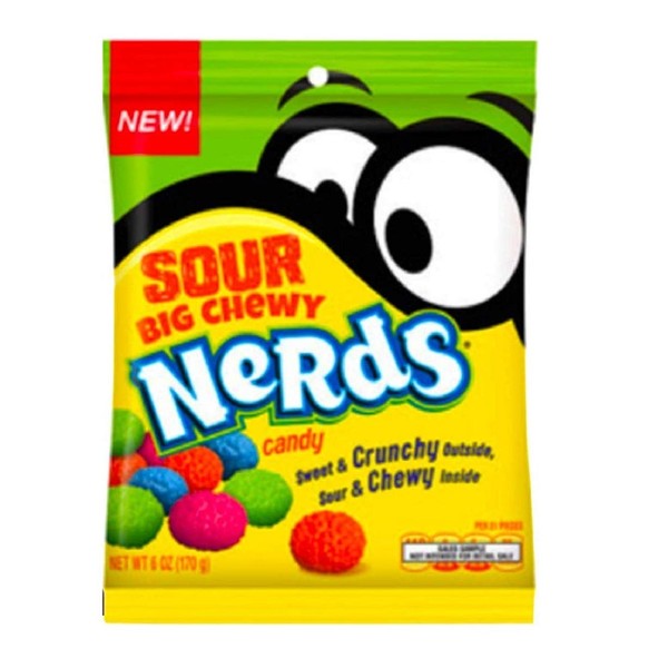 Sour Big Chewy Nerds Candy, 6 oz