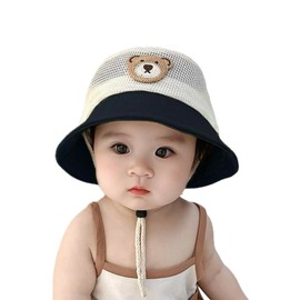 $ole only Cotton Mesh Bucket Hat, Hat, Baby, Kids, Kids, Cap, Boys, Girls, Hat, Sunscreen, UV Protection, Excursions, Bicycle, Sea Play, Outings, Spring and Summer, Black