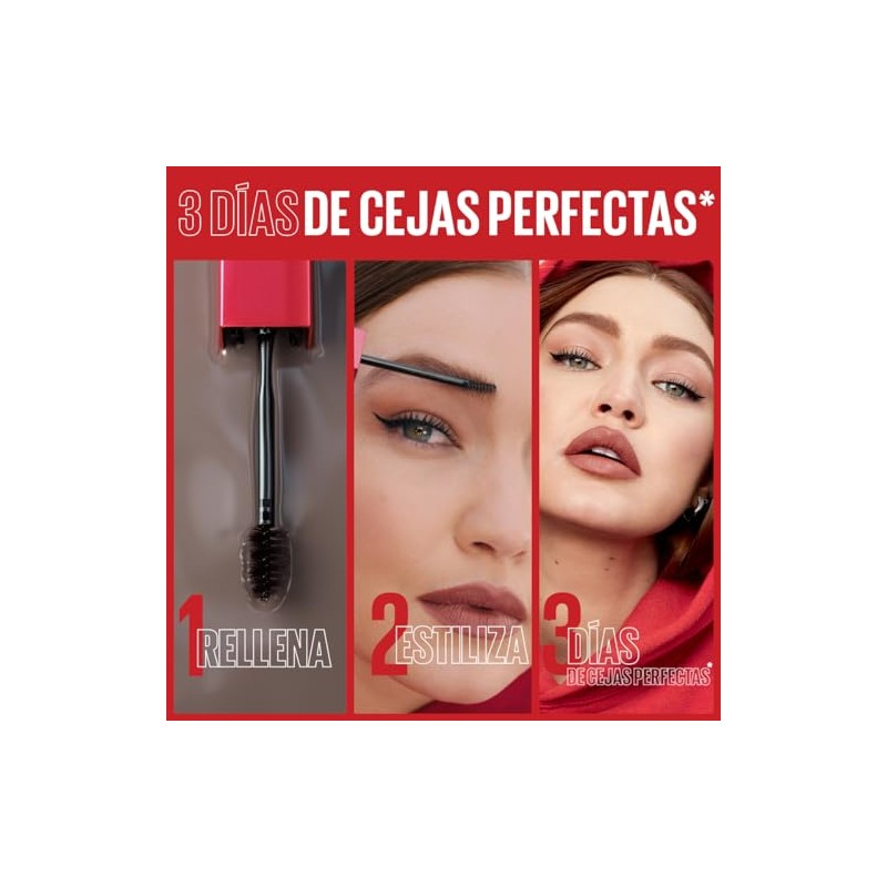 Maybelline Estilizador de cejas en gel de facil aplicación, Tattoo