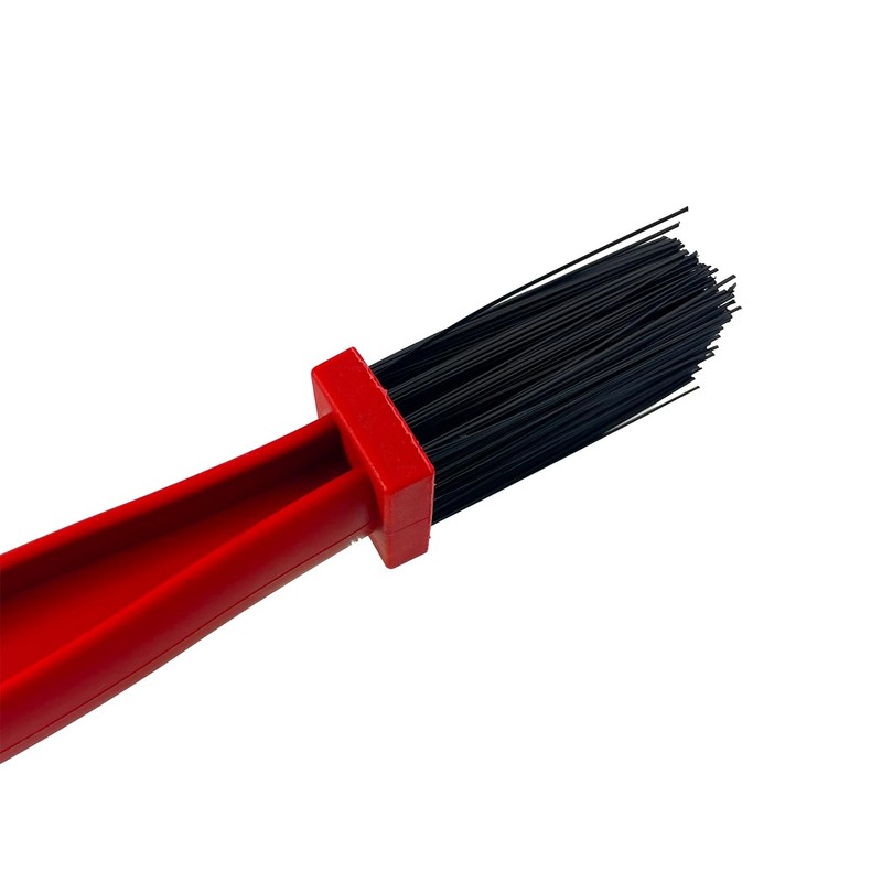 yamashiro YK042/RD Motorcycle Car Wash Maintenance YK-042 Chain Brush Red