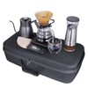 SOTECH Electric Coffee Maker Set with Electric Grinder Glass Dripper