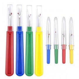 Pack of 8 Seam Rippers, Colourful Thread Unpicker, Sewing Seam Ripper, Seam Ripper Kit for Seams, Open Hems
