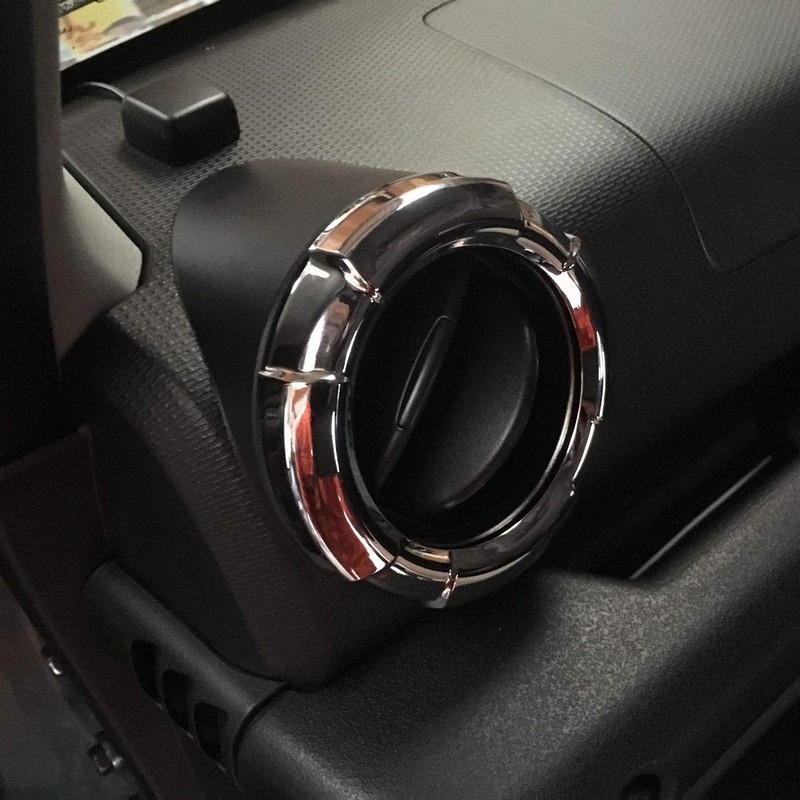 Aor-jb64 Aor-jb64 Jimny Sierra Air Conditioning Plated Ring Garnish JB64W
