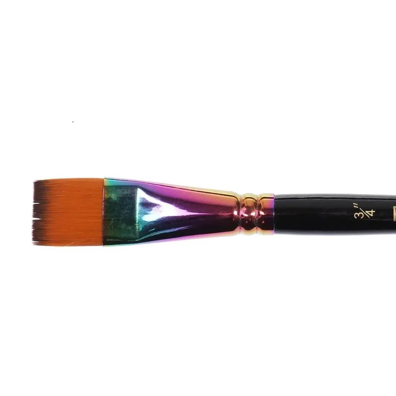Fusion Body Art Pixie's Dream Flat Rainbow Face Paint Brush