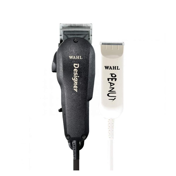 Wahl Professional - All-Star Combo with Designer Hair Clipper and Peanut Trimmer for Professional Barbers and Stylists - Model 8331