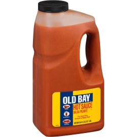 Old Bay Hot Sauce 64 Oz Versatile Chef Quality Spicy Seafood Sauce