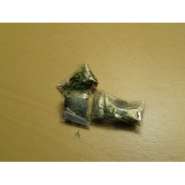 made by me dollhouse miniature bags of 'pot' (fake) lot