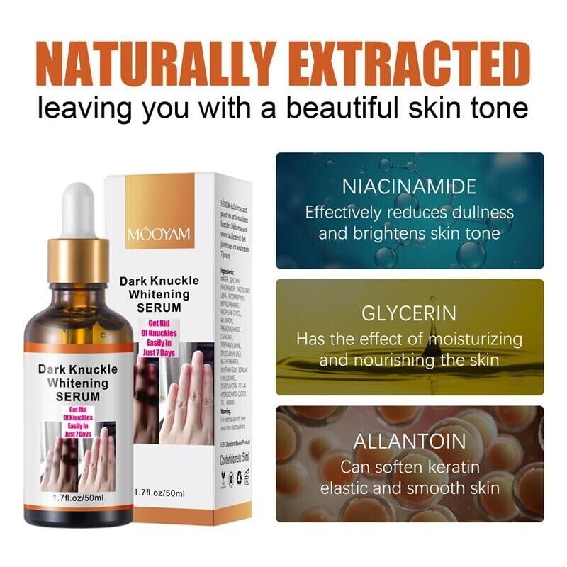 Mooyah Strong Whitening Dark Skin Knuckles Feets Knees Elbows Armpit