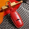 HIBEYO Smart 8 Button Leather Key Fob Case Cover Compatible