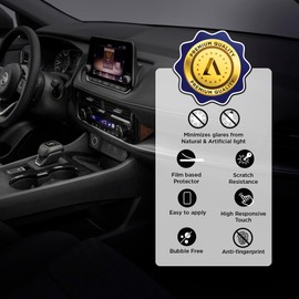 Artemis Shields Matte Anti Glare Anti Fingerprint Premium Screen Protector for Designed for Nissan Rogue 2021 2022 2023 S SL SV Platinum Infotainment Navigation Multimedia Touchscreen Display 2 Pack