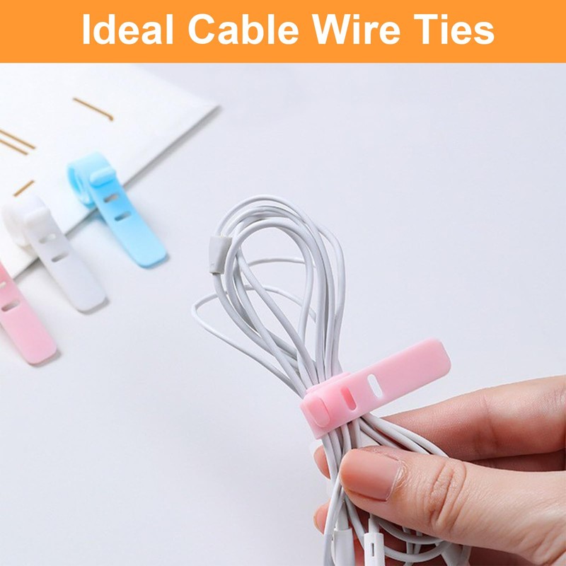 Cable Tidy Box with Lid, 2 Pcs Cable Tidy Management