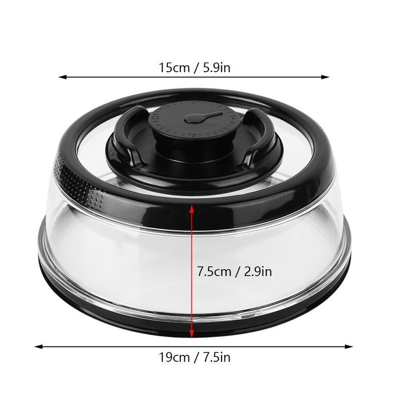 Professional Vacuum Fresh Cover Food Sealer Microwave Oven Kitchen Tool