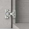 Furniware 2 Pieces 1/2 in Overlay Soft Close Concealed Hinge