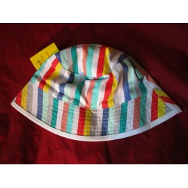 Sun Squad Multi-Color Kids Gardening Sun Summer Hat