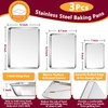 P&P CHEF 16 + 12.5 + 9 Inch Baking Sheet