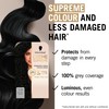 Schwarzkopf Creme Supreme 1-0 Natural Black, Permanent Hair Dye, Caring
