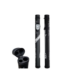 HAN'S DELTA 1x1 Hard Oval Pool Cue Billiard Stick Carrying Case, (Several Colors Available) (Beast)