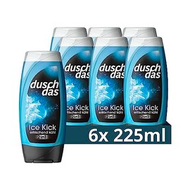 Duschdas 2-in-1 Duschgel & Shampoo 6x 225 ml
