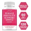 120 Pieces Female Fertility Support - Hormone Estrogen Balance Fertility Support, 1 Count, 60 Tablets / 120개 여성 생식력 지원 - 호르몬 에스트로겐 균형 생식력 지원, 1개, 60정