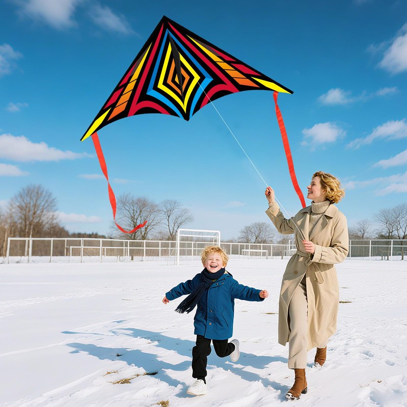 Kite for Kids and Adults: Large 60x28 Inch Easy Fly
