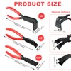 WDKXCN Folding Pliers, 3-Piece Set 0° 45° 90° Folding Pliers,