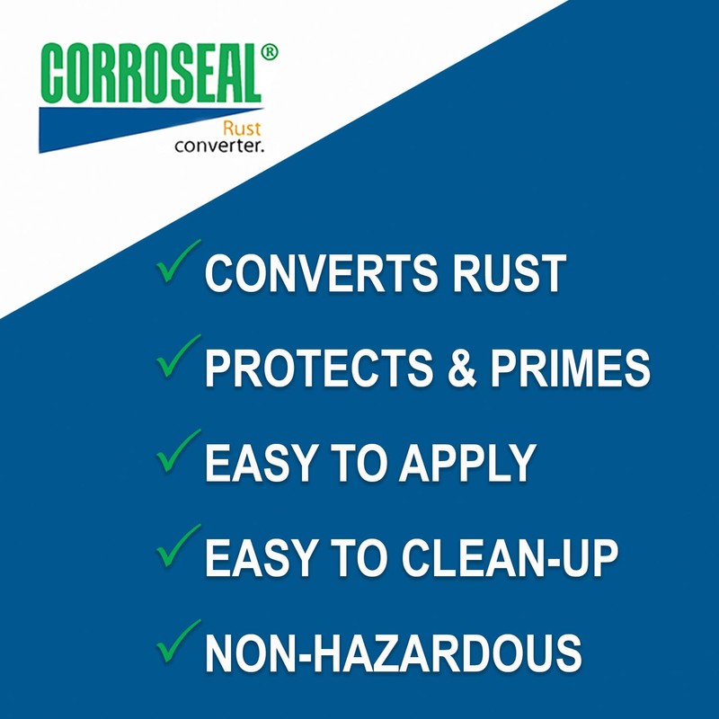 Corroseal Rust Converter & Metal Primer – Stops & Prevents