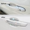 BetterJonny 10PCS Crystal Scratch Protector, Rhinestone Car Bling Scratch Protector