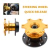 Baceyong Quick release car steering wheel universal racing/rally/racing steering wheel