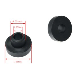 RLECS 6PCS Fuel Tank Grommet Bushing Rubber Fuel Tank Bushing for Tecumseh Craftsman Generator Lawn Mower Garden Tractor and Generator