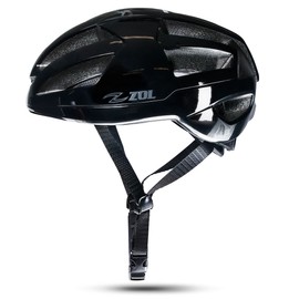 Zol Sprinter Aero Road and Mountain Bike Cycling Bicycle Helmet - Black, Small/Medium