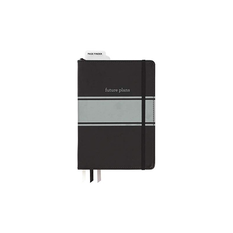 C.R. Gibson Black Leatherette Freestyle Organizer and Planner Dot Grid