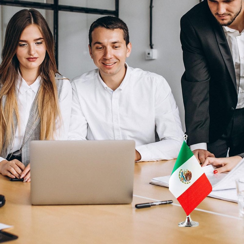 Mflagperft Mexico Flag Mexican Table Desk Small Mini Flags Decorations