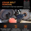 6 Pack 1/2’’ Drive Crank Bolt Socket Set, 17MM, 19MM,