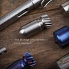 Titanium Small Pill Organizer Keychain Waterproof Pill Container Case Portable