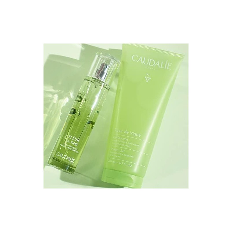 Caudalie Gel de Ducha Hidratante Corporal Fleur de Vigne, Vegano,
