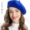 SARIMON Wool French Beret Hat for Men and Women in