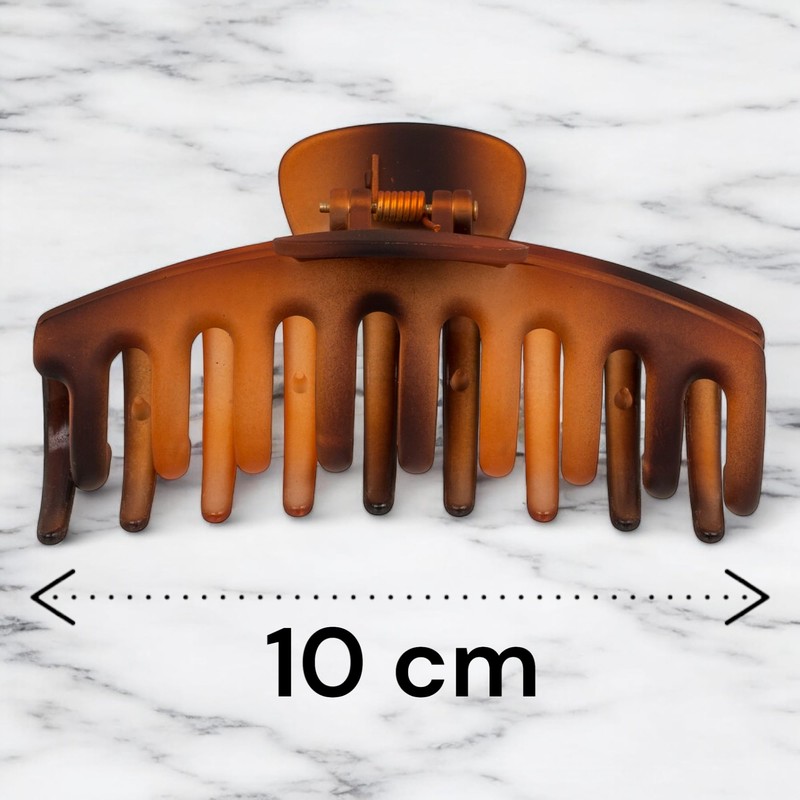 MIJOMA 4 Piece Hair Claw Clamp Set - Non-Slip Matte