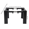 12" Height Washer and Dryer Pedestals, Adjustable 16.93-26 Inch Universal