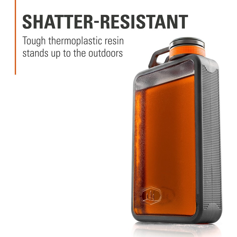 GSI Outdoors Boulder Flash, 10 Oz, Graphite