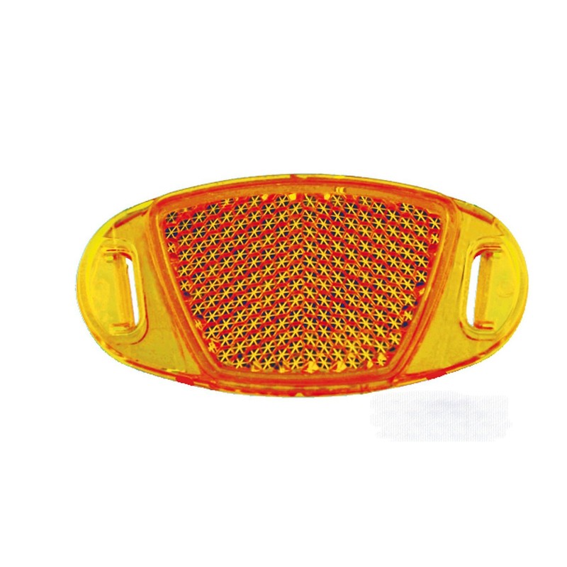 Catadrioptic Reflectors for Bicycle Spoke Orange