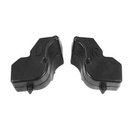 X AUTOHAUX 1 Pair Left Right Side Black Tailgate Rubber Stop Bumpers for Ford F-150 5.5/6.5 Foot Box 2015-2023 Tailgate Stopper Limiter Cushion Replace FL3Z-99439A00-B FL3Z-99439A00-A