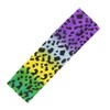 Unisex Gay Pride Rainbow Leopard Print Pattern Headband 6cm Width