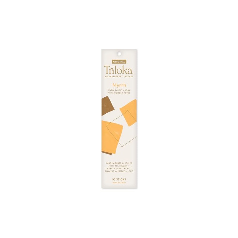 Triloka Myrrh Original Incense, 10 Sticks