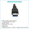 Unbranded Micro USB 3.0 Flat Cable for WD My Passport
