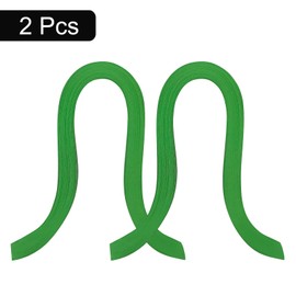 Qiveno 2Pack Quilling Paper Strips Quilling Art Strips 120 Pcs 1/8"(3mm) 54cm Origami Paper Quilling Strip for Art DIY Hand Craft Christmas((Dark Green)